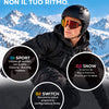 Eleva Shift Occhiali Sportivi 2-in-1 UV400 | Ciclismo, Running, Snow