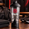 Eleva Shaker Elettrico 450ml per Proteine, Creatina e Frullati Proteici | Ricaricabile USB