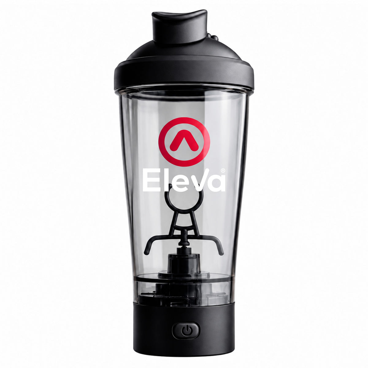 Eleva Shaker Elettrico 450ml per Proteine, Creatina e Frullati Proteici | Ricaricabile USB